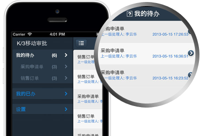 K/3 Cloud 移动工作流
